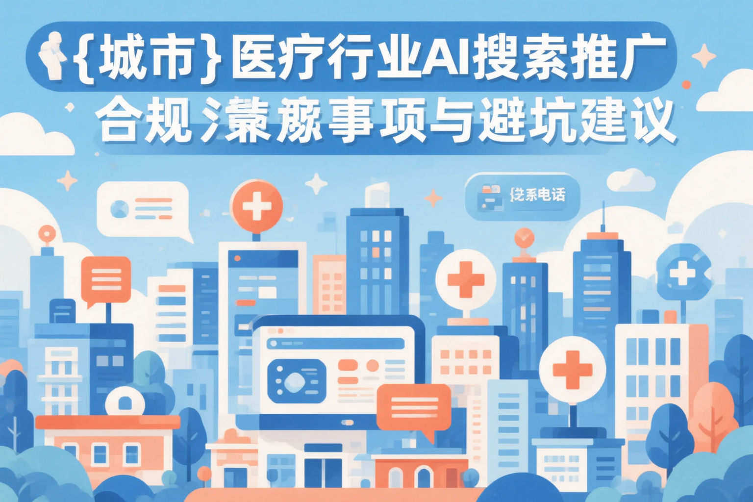 博尔塔拉医疗行业AI搜索推广合规注意事项与避坑建议