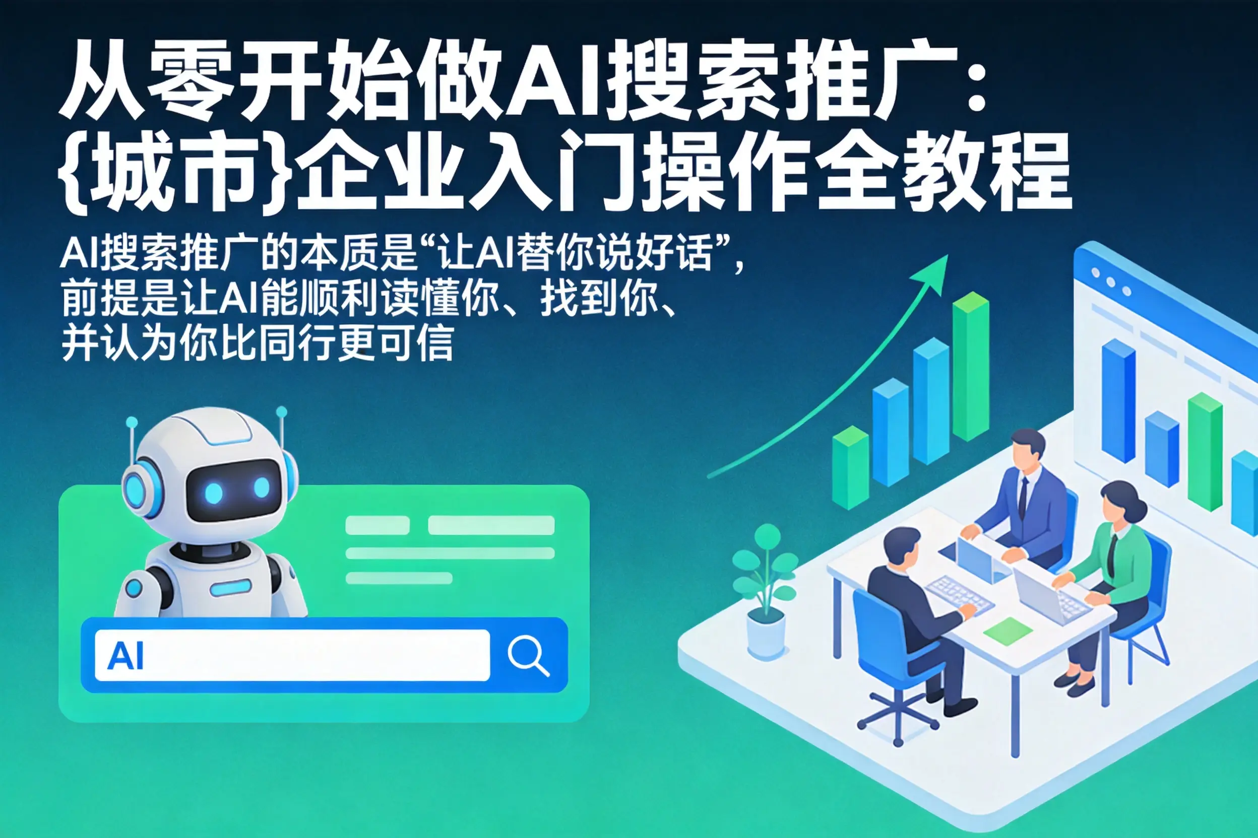 从零开始做AI搜索推广:博尔塔拉企业入门操作全教程
