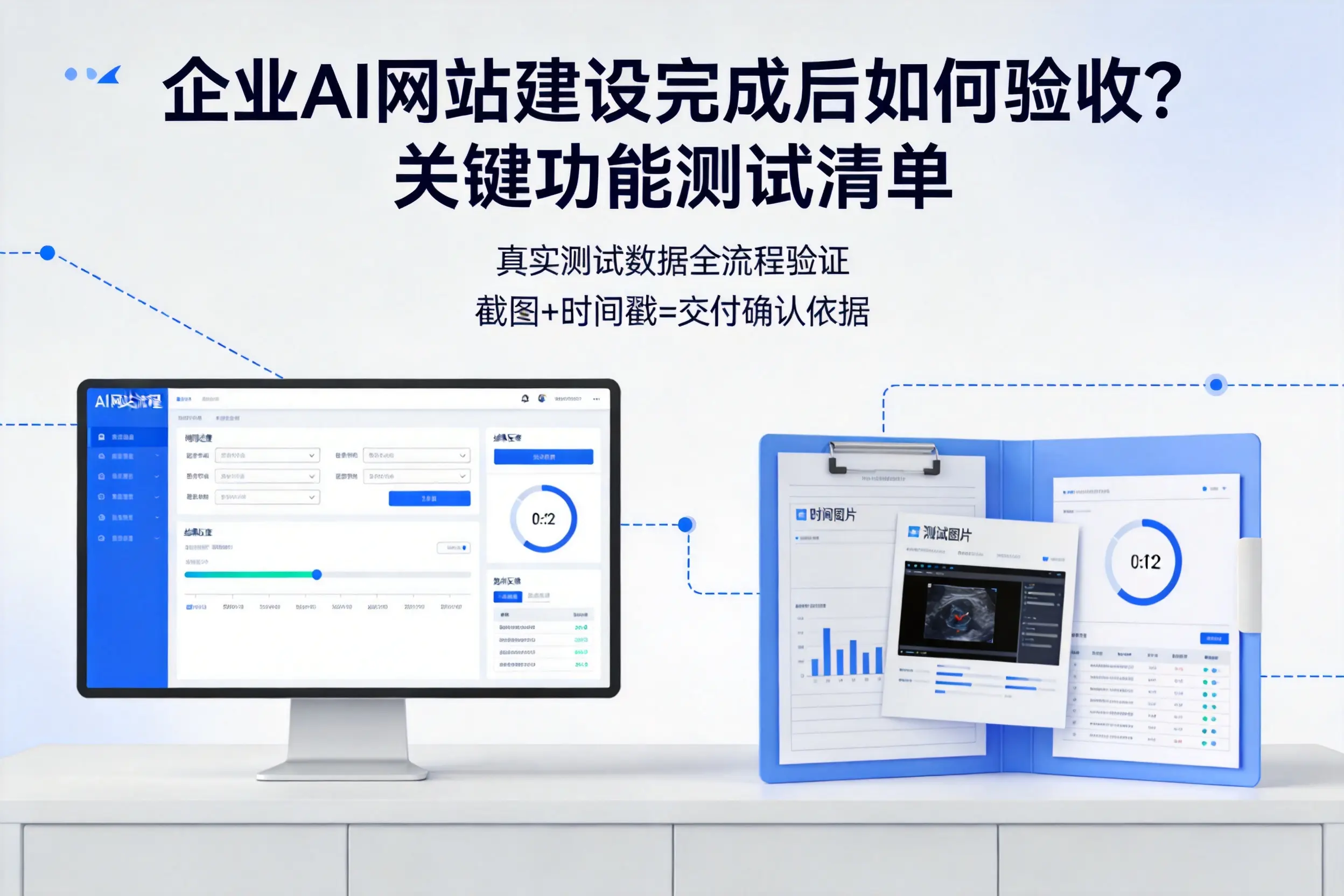 博尔塔拉企业AI网站建设完成后如何验收?关键功能测试清单