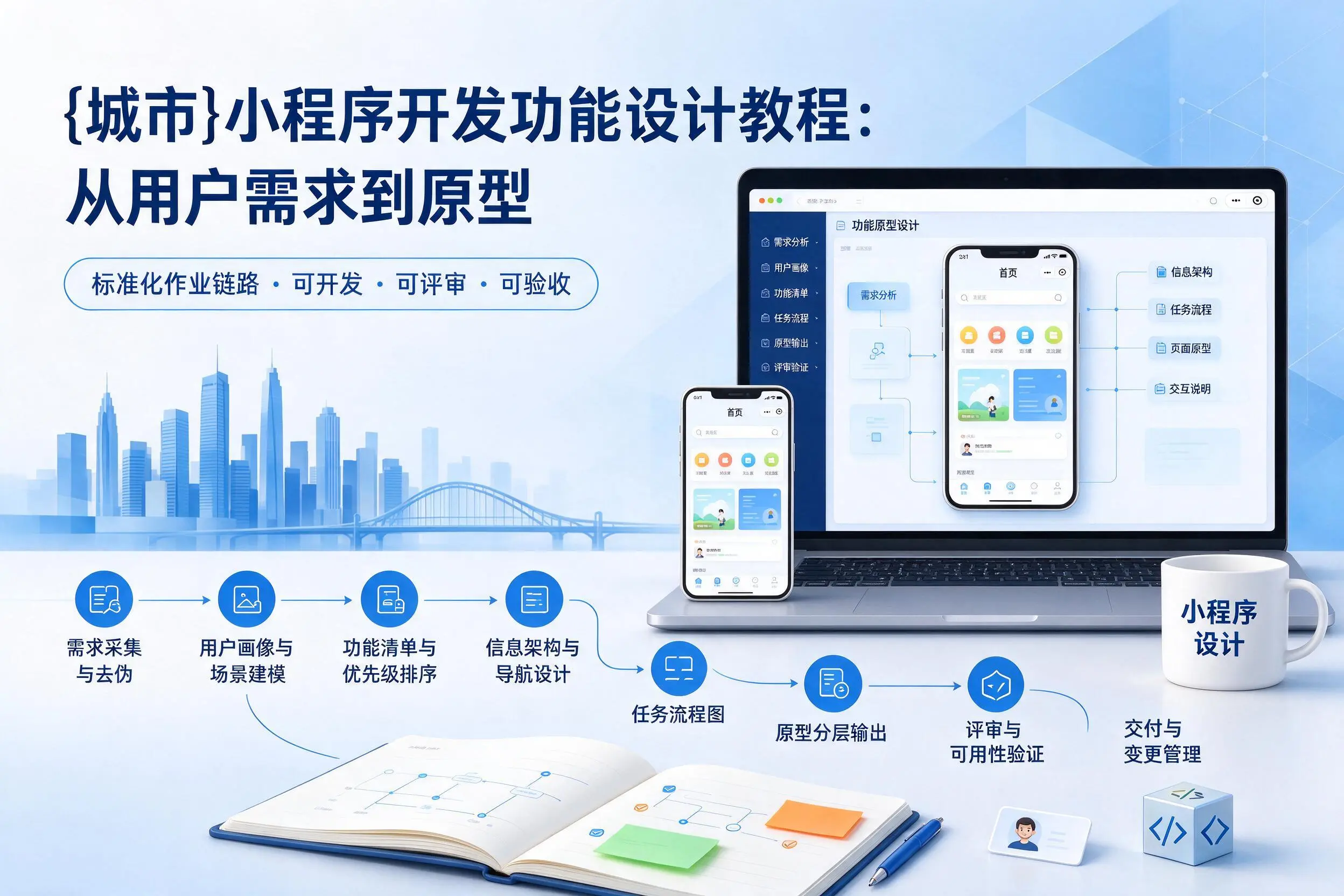 博尔塔拉小程序开发功能设计教程：从用户需求到原型