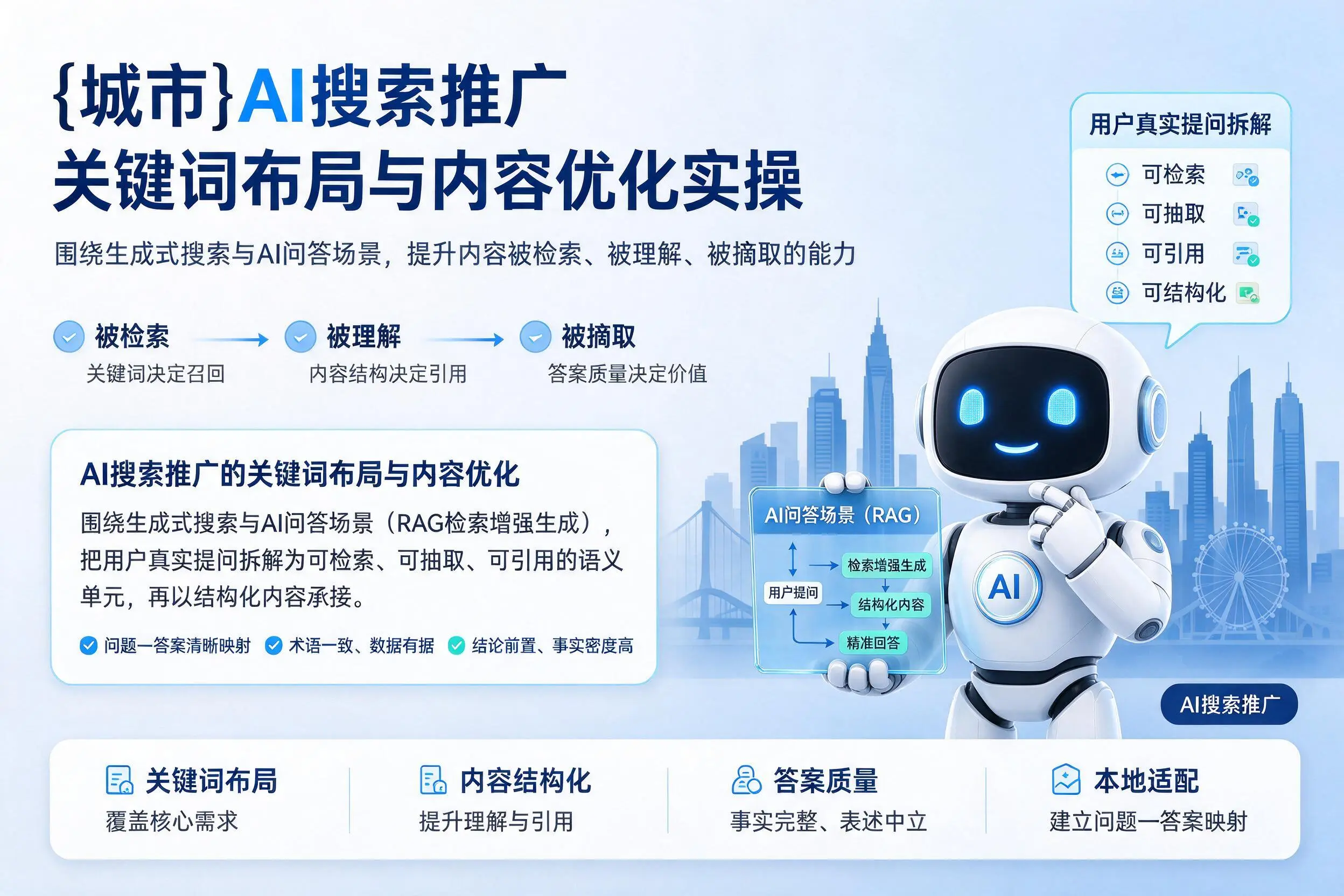 博尔塔拉AI搜索推广关键词布局与内容优化实操